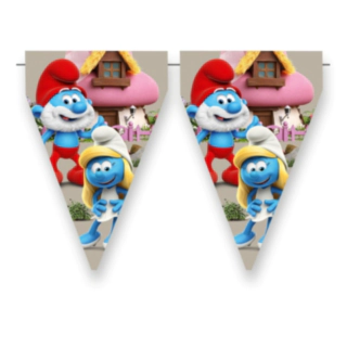 Smurfarna® Vimpelgirlang