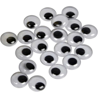 Rörliga Ögon DIY Ø 14 mm
