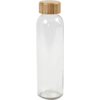 Glasflaska Bambulock