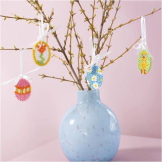 Påskägg DIY Flerfärgade