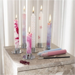 DIY Ljusdekoration