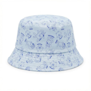 Bluey® Mönstrad Bucket Hat Ljusblå