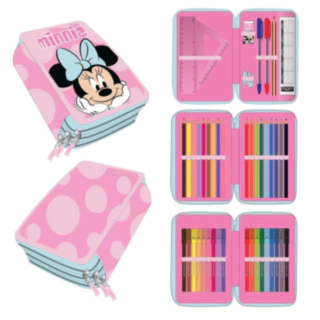 Minnie Mouse® Prickigt Fyllt Pennfodral Ljusrosa