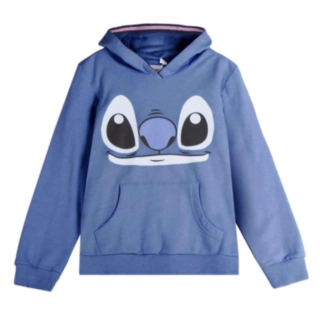 Lilo & Stitch® Stitch Ansikte Huvtröja