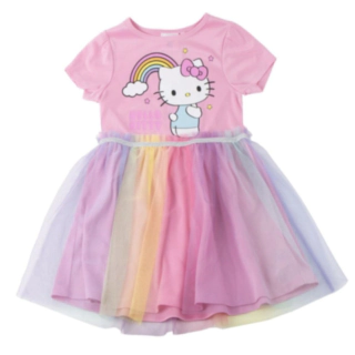 Hello Kitty® Regnbåge Tyllklänning
