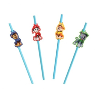 Paw Patrol® Papperssugrör Blå
