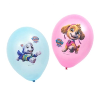 Paw Patrol® Latexballonger Ljusrosa/Ljusblå