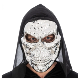 Skelettmask Silver