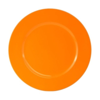 Plast Undertallrik Orange
