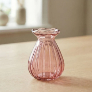 Corolle Mini Glasvas Ljusrosa