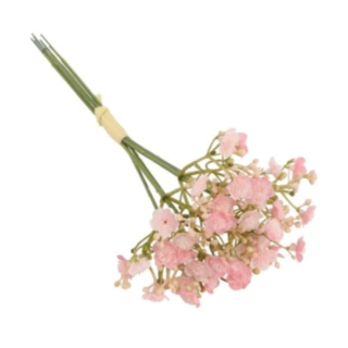 Konstgjord Brudslöja Bukett Ljusrosa