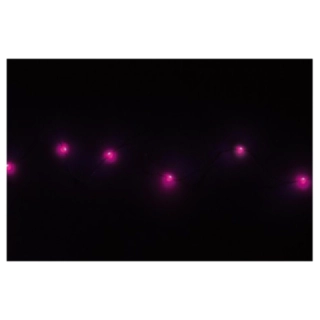 Hjärta LED-ljusslinga Ljusrosa