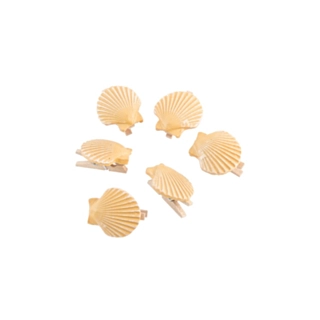 Musling Klemmer Beige