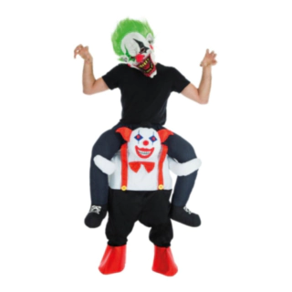 Carry Me Horror Clown Maskeraddräkt