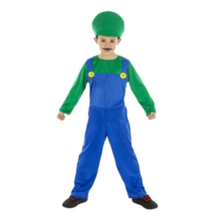 Rörmokare Barndräkt Grön