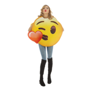 Emoji® Puss Maskeraddräkt