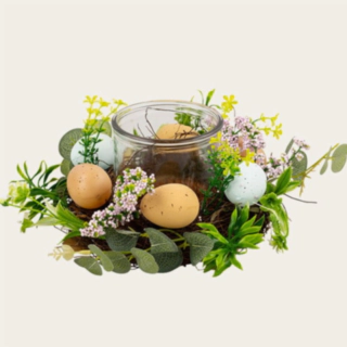 Påsk Ljusstake Ägg