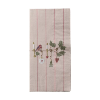 Julefrid Servetter Beige