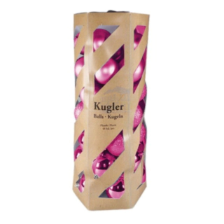 Julgranskulor Rosa