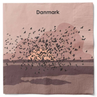 Danmark Servetter Beige
