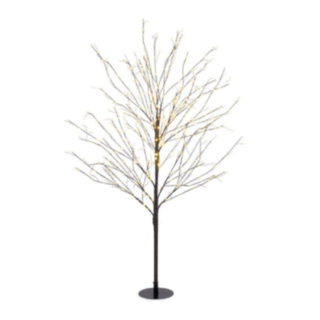 Julgran Med Micro LED Svart