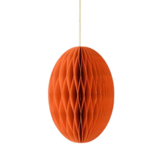 Påskägg Honeycomb Dekoration Orange