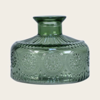 Glasvas Grön