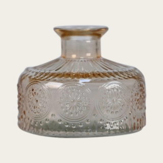 Glasvas Brun