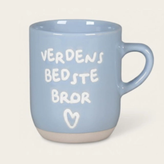Verdens Bedste Bror Mugg Blå