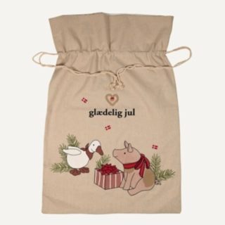 Nordic Pixie Julklappssäck Brun