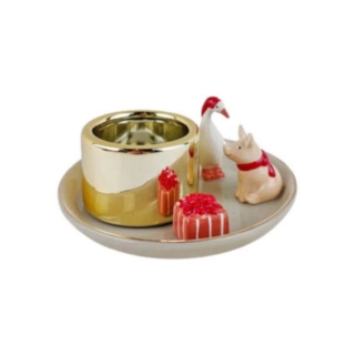 Nordic Pixie Ljusstake Guld