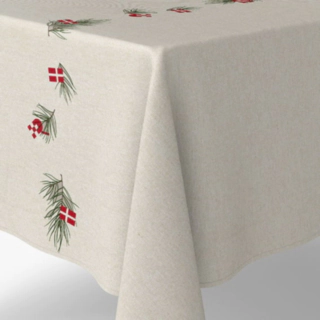 Dansk Jul Duk Beige