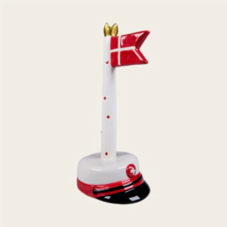 Dansk Studentflagga Röd