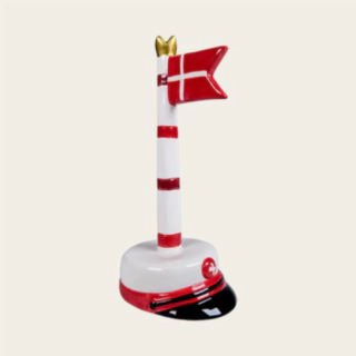 Dansk Studentflagga Röd