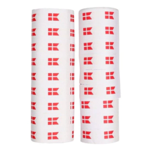 Danska Flaggor Serpentiner