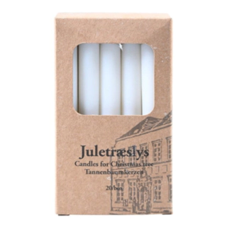 Julgransljus Vit