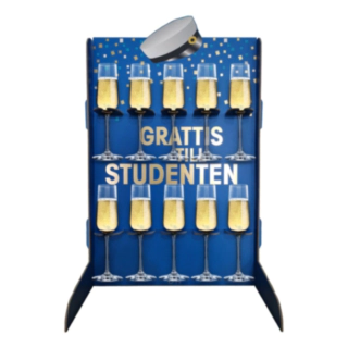 Student Drinkställ Blå