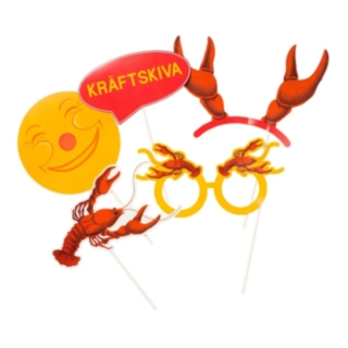Kräftskiva Fotobås Tillbehör