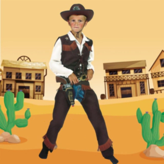 Cowboy barnkostym