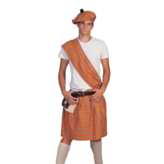 Highlander Kostym Orange