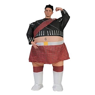Oppustelig Skotte Kostume