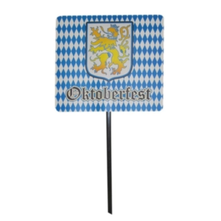 Oktoberfest Skylt På Pinne