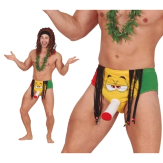 Reggae Kalsonger Med Falsk Penis