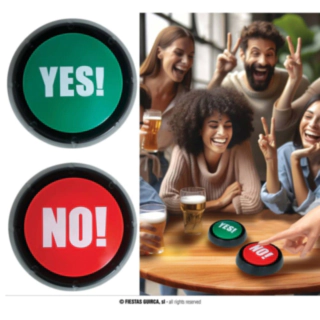 Yes/No Party Buzzer Set