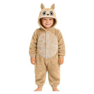 Lulu Monster Barndräkt Beige