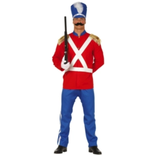 Kunglig Soldat Maskeraddräkt Röd