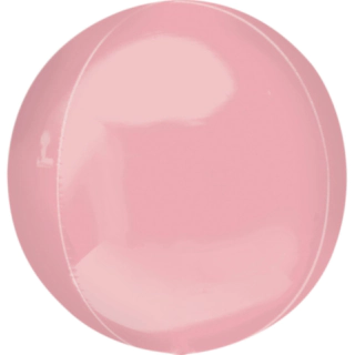Orbz Folieballon Pastel Lyserød