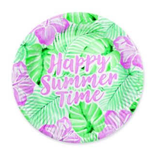 Happy Summer Time Papperstallrikar