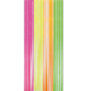 Neon Dörrdraperi Flerfärgad
