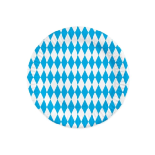 Bayern Papperstallrikar Blå/Vit